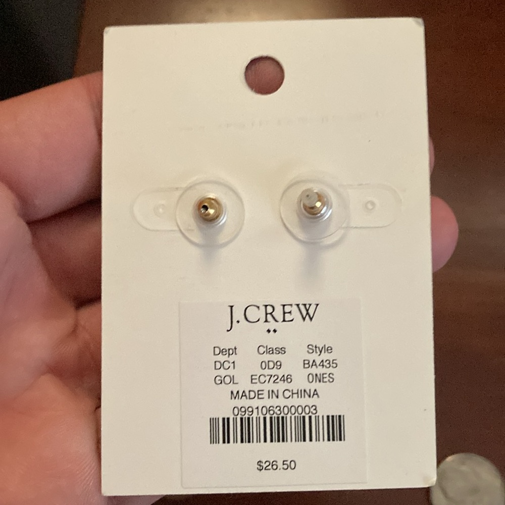 J. Crew circular earrings - Picture 3 of 3